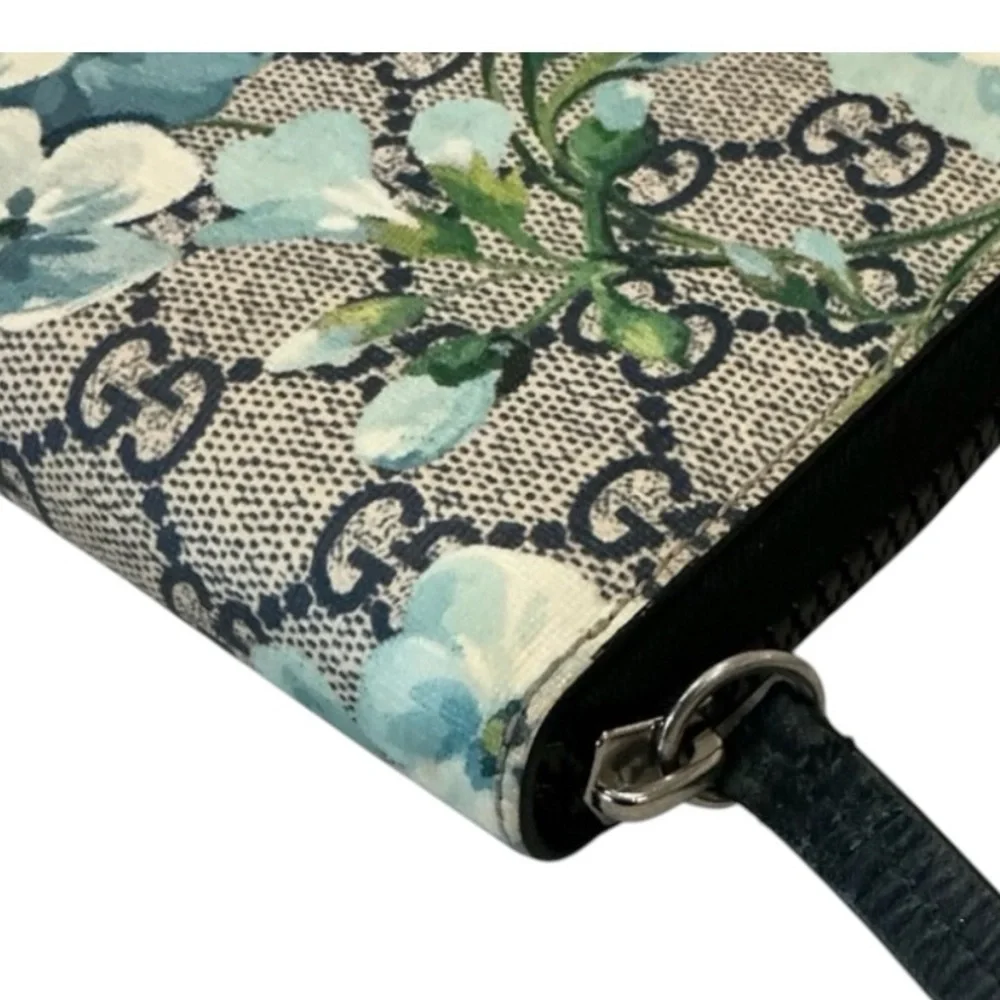 ✨💎FULL INCLUSION✨💎 GUCCI Blooms Zippy wallet/clutch w/Dusty & GWP - Picture 10 of 10